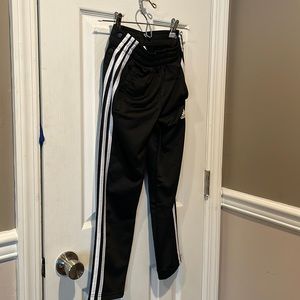 Adidas Snap Tear Away Basketball Pants - Black Size 8 Youth